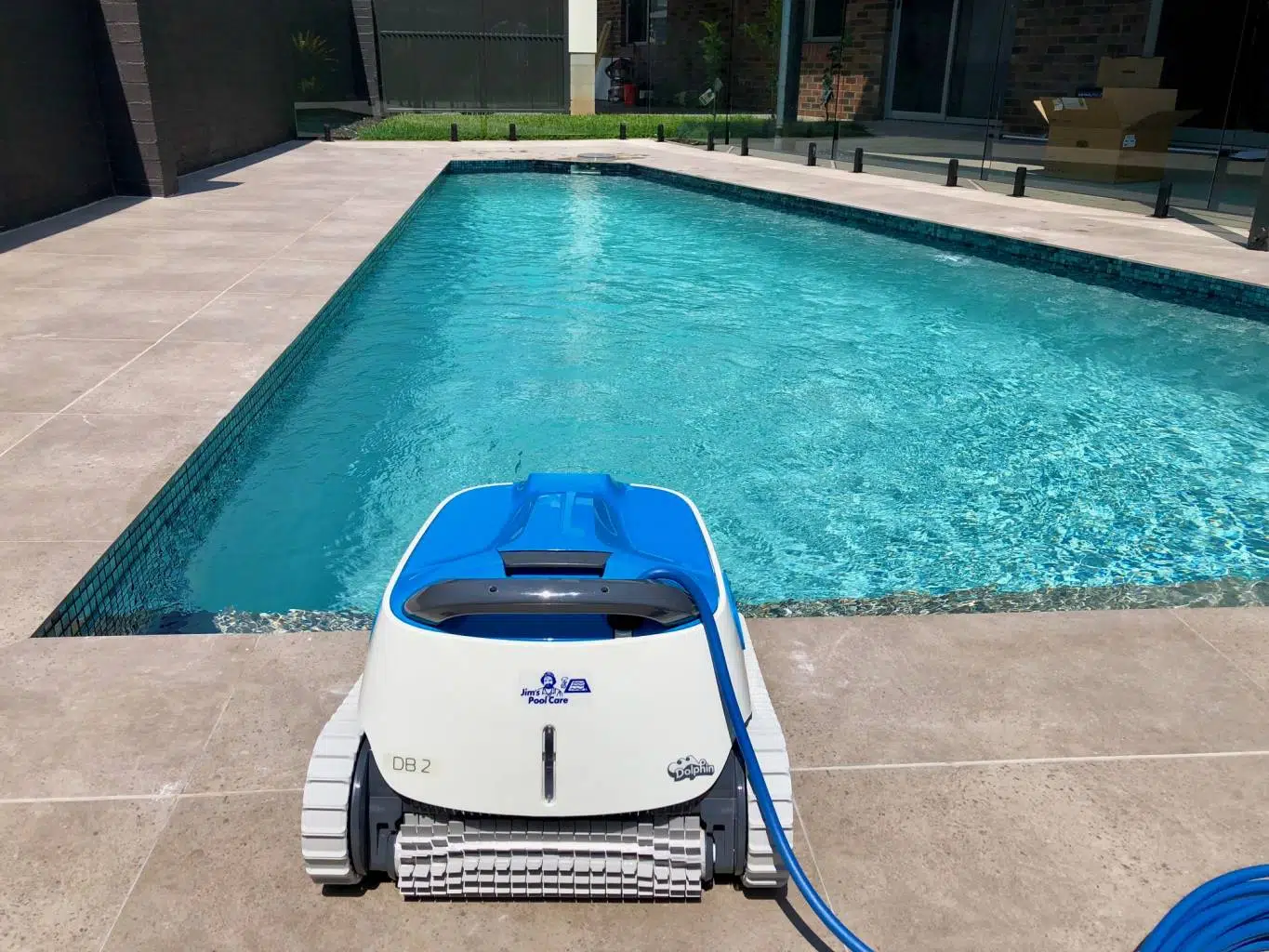 Jim's Robotic Pool Cleaner by Maytronics